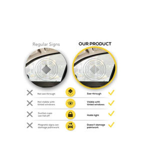 Autocollant bébé à bord à vision unidirectionnelle étanche et résistant aux UV pour une utilisation en extérieur - Product Image 3