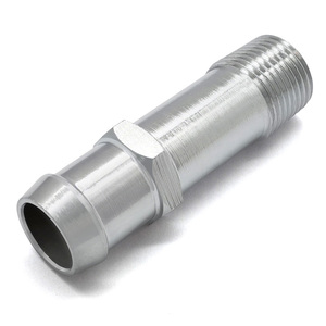 Ensemble de raccords de tuyau de chauffage 3/4" et 5/8", adaptateurs de tuyau de liquide de refroidissement nickelés pour pompe à <span class=keywords><strong>eau</strong></span> et collecteur d'admission moteur Chevy GM LS - Product Image 2