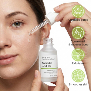 Suero Facial Personalizado con Ácido Salicílico para Aclarar la Piel, Suero Ordinario con Retinol y Niacinamida - Product Image 5