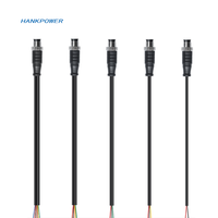Connecteur électrique aviation personnalisé GX12 mâle à femelle M12 étanche câble 2p 3p 4p 5p 8p pour l'automatisation industrielle
