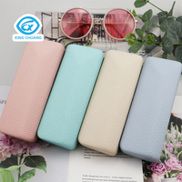 Boîtes à lunettes de voyage portables, organisateur, emballage, vente en gros, boîte à lunettes de luxe, étui optique en métal rigide