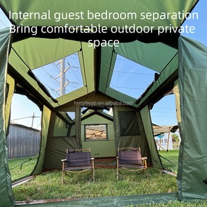 Tente de camping gonflable, <span class=keywords><strong>l</strong></span>égère, étanche et rapide à installer, parfaite pour les évasions en plein air en famille de 4 à 6 personnes - Product Image 6