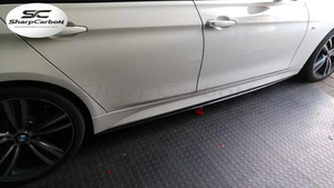 Extensión de faldones laterales de fibra de carbono F30 para <span class=keywords><strong>BMW</strong></span> F30 <span class=keywords><strong>328i</strong></span> 335i <span class=keywords><strong>M</strong></span> <span class=keywords><strong>Sport</strong></span> <span class=keywords><strong>2013</strong></span> - 2018 - Product Image 3