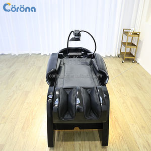 Salon de coiffure Chaise de lavage Thérapie par l'eau Massage électrique Shampooing Tête de lit Spa - Product Image 2