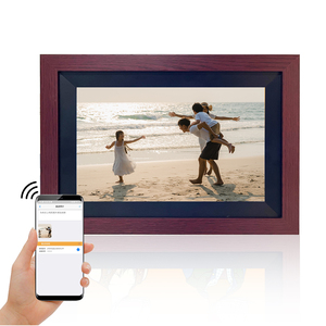 Cadre photo numérique électronique Cloud 10,1 pouces, photos et vidéos via l'application, écran tactile, Wifi - Product Image 6