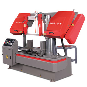เครื่องเลื่อยสายพาน H1-40/50s ตัดโลหะอัตโนมัติสำหรับมัดเหล็กเส้น - Product Image 1