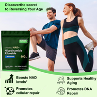 Capsules de renforcement de NAD+ de qualité supérieure - Formule liposomale antioxydante pour la santé cellulaire et l'énergie. Produits véganes en marque privée pour adultes