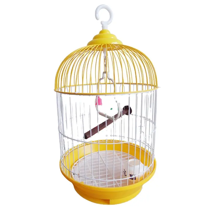 China design wholesale best selling cute bird cage iron love bird cage trade cheap animal cages birds parrots