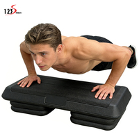 Plataforma de Step Aeróbico Ajustable en Altura para Gimnasio en Casa