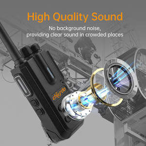 Chierda CD-106D OEM ODM 2W VHF UHF talkie-walkie <span class=keywords><strong>meilleur</strong></span> prix talkie-walkie canaux talkie-walkie usage professionnel - Product Image 3