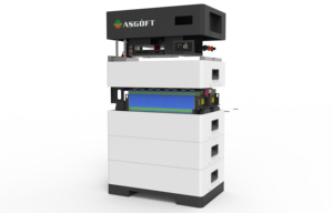 Batería LiFePO4 Híbrida Apilable ASGOFT para Sistema Solar Doméstico, 15kWh-40kWh, Garantía de 10 Años, 6000 Ciclos, Stock en la UE - Product Image 4