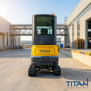 Mini-excavatrice TITAN de 1,8 tonne avec commande pilote - Moteur Euro 5 EPA, excavatrice sur chenilles pour l'aménagement paysager <span class=keywords><strong>et</strong></span> le jardinage - Product Image 4