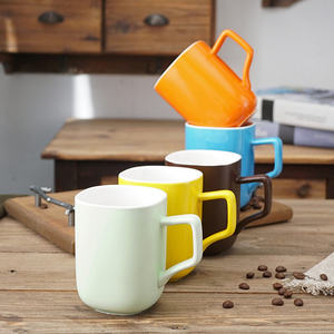 Tazze da Caffè in Ceramica Colorata Personalizzabili con Logo, Sicure per Microonde e Lavastoviglie, per Latte, Cappuccino, Americano, Flat White, Macchiato - Product Image 5