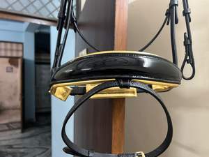 Bridon en cuir de haute qualité, produits équestres haut de gamme, confortable et durable, cuir véritable - Product Image 6