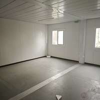 Maison Modulaire Préfabriquée Moderne à Deux Étages, Conteneur Isolé Anti-Ouragan, Mobile, pour Résidence, Chambre, Cuisine, Bureau, Centre Commercial