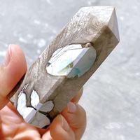 Tour de cristal naturel de haute qualité, polie, style artisanal, pour cadeaux de mariage et guérison spirituelle, pour décembre