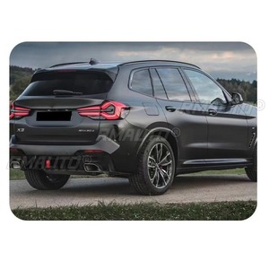 สปอยเลอร์กันชนหลังรถยนต์แบบดิฟฟิวเซอร์สีดำเงา สำหรับตกแต่ง BMW X3 G01 G08 ปี 2022+ อุปกรณ์ตกแต่งรถยนต์ - Product Image 6