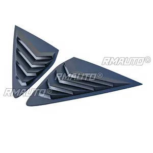 For Honda Accord 11th Gen 2023-2024 Body Kit Car Side Rear <b>Window</b> Louver Shutter <b>Cover</b> Carbon Fiber Look Car Accessories - Product Image 5
