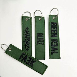 Manufacturer Customized Embroidery Woven Flying Key Chain Premium Keychains - Product Image 4
