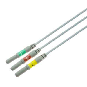 Kompatibel dengan Kabel Leadwire ECG Seri 8700 GE Healthcare, Kabel Leadwire ECG Seri 9700 5 Lead Snap IEC untuk Penggunaan Rumah Sakit - Product Image 4