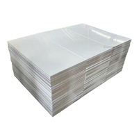Feuille d'aluminium pour sublimation sur mesure, panneau photo métallique anodisé et enduit, vierge pour impression par transfert thermique