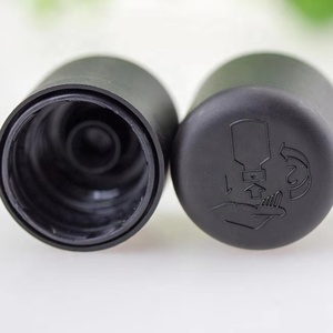 18Mm Hàng Mới Về Màu Đen Trẻ Em Bằng Chứng Mịn Màng Và Tamper Rõ Ràng Cho Chai Tinh Dầu - Product Image 1