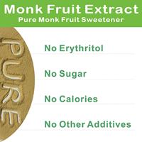 Monk Fruit Extract Poeder Mogroside V 25%~95% Biologisch Kosher Halal Caloriearm Natuurlijke Zoetstof Luo Han Guo Extract Bulk