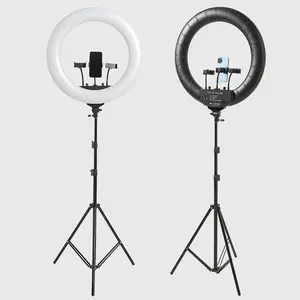 RL-18 RL-21 RL-14 Inch 18 Inch 21inch Photography Circle Ring Fill Light Remote Control Led Selfie Ring Light With Tripod Stand