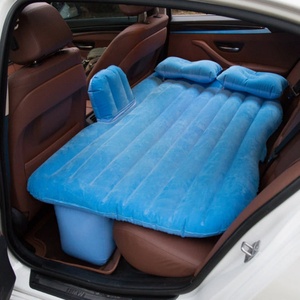 Matelas Gonflable en PVC Floqué pour Camping et Voyage – Lit d'Appoint Gonflable pour Voiture - Product Image 6