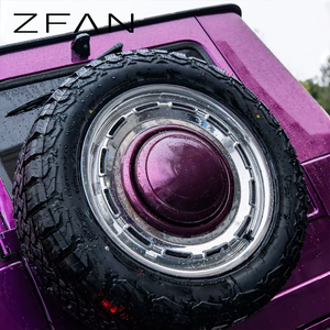 Jantes ZFAN forgées 5x130 à déport profond 20 21 22 pouces en alliage pour <span class=keywords><strong>Mercedes</strong></span> Classe G W463 W465 G350 G500 G550 G450 <span class=keywords><strong>G63</strong></span> G65 - Product Image 2