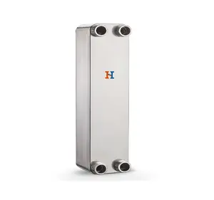 Hrale secondary heat exchanger brazed plate heat exchanger