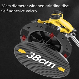 Ponceuse à vitesse variable NEOBRISKEN DIY, polisseuse à disque portative pour béton, avec disque de ponçage de 380 mm et tige d'extension N515 Elect - Product Image 6
