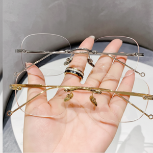 G & G BB senza montatura occhiali trasparenti ottico con Design Chic per gli uomini e le donne - Product Image 1