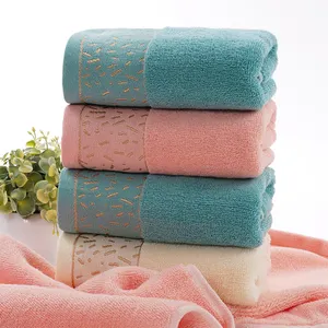 Biểu Tượng Tùy Chỉnh Thấm Mặc Salon Khăn, 100 Cotton Sợi Nhỏ Tắm Phù Hợp Với Bọc Váy Khô Cơ Thể Khăn/