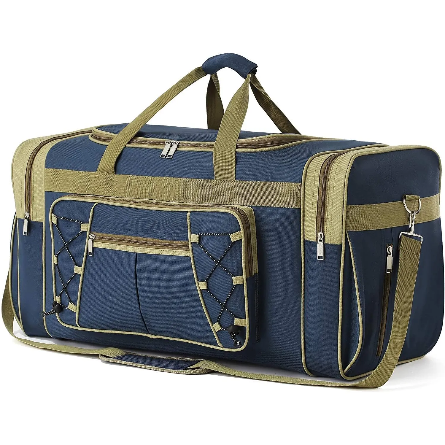 26 Polegada Homens Leves Weekender Over Night Carry On Bag Bolsa De Ombro Sturdy Ginásio Duffel Bagagem Saco