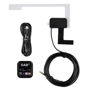 DAB adaptor Radio Digital Mobil Universal, dengan musik BT Streaming Radio mobil DAB + untuk Radio mobil Android Stereo Autoradio