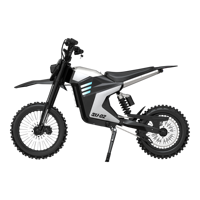 Moto électrique tout-terrain pour adultes 1500W à moteur central 48V 27Ah, roues F14 R12 pouces, 60km/h, autonomie 40km, cyclomoteur électrique, vente en gros