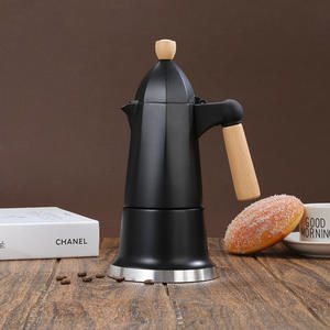 <span class=keywords><strong>Cafetière</strong></span> à expresso Kingze de style italien, 3 tasses, 150 ml, en aluminium, <span class=keywords><strong>percolateur</strong></span>, <span class=keywords><strong>petite</strong></span> <span class=keywords><strong>cafetière</strong></span> portable pour cuisinière - Product Image 3