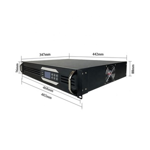 19 "Rack mount <span class=keywords><strong>24V</strong></span> biến tần 2000VA 220VAC spwm bất Galvanic cô lập 1600 Wát điện biến tần - Product Image 2