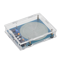 Générateur de résonance d'ondes Schumann 7.83Hz Résonateur audio d'impulsions à fréquence ultra-basse Interface USB Indicateur lumineux fonction marche-arrêt