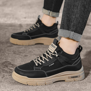 Nouvelles Chaussures Homme Automne 2024 Style Workwear Bottes <span class=keywords><strong>Dr</strong></span> Martens Décontractées Style Sport Imperméables Semelle Épaisse Durables Design Montant - Product Image 3