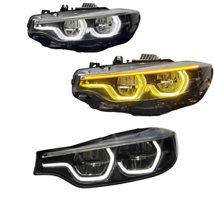 ไฟหน้ารถยนต์ JY Auto LED สำหรับ M4 F32 F36 F82 F80 รุ่น V2 สีเหลืองและสีขาว DRL แบบเสียบใช้งานได้ทันที มีสินค้าในสต็อกในสหรัฐอเมริกา ไฟหน้า LED - Product Image 1