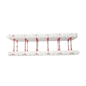 Forme in calcestruzzo isolate ad alta resistenza (ICF) -blocchi modulari ad incastro/fondotinta | Resistente al fuoco e all'umidità - Product Image 1