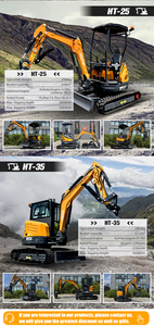 HIGHTOP MARCA HT20 2TON Excavadora Mini Excavadora Uso Doméstico Micro Excavadora EURO 5 KUBOTA ENGINE Farm - Product Image 6