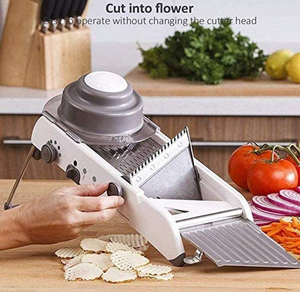 Picador de Verduras Multifuncional Pro, Cortador de Cebolla, Rallador, Rebanador, Mini Picador Rápido Manual - Product Image 5