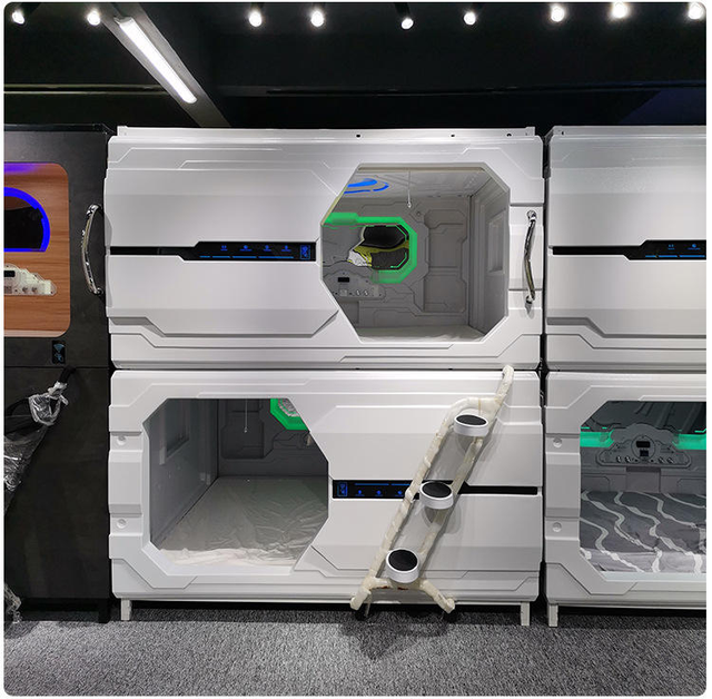 Modern Single Smart Capsule Furniture Set for Hotel Bedroom Sleek Stylish Sleeping Pod