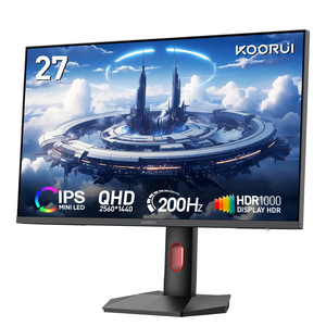 Koorui 27 "mini-led IPS Bảng điều chỉnh 200Hz chơi game màn hình, <span class=keywords><strong>1440p</strong></span> Màn hình máy tính, HDR 1000 hiển thị, s2721pm - Product Image 1