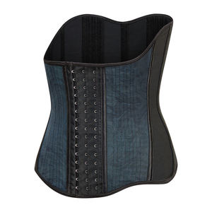 Langqin Factory Direct Women's Tight-Fitting Body-Shaping Corset Tops Two Layers of Breathable Mesh Fabric Sexy Corset - Product Image 4