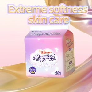 <span class=keywords><strong>Toallas</strong></span> <span class=keywords><strong>Sanitarias</strong></span> al por Mayor OEM con Capa Superior Suave No Tejida de 150 mm para Uso Nocturno, Sin Fragancia, Transpirables, para Uso Diario - Product Image 5