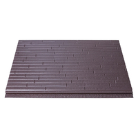Panneau de toiture sandwich en acier pour murs extérieurs, hôtels et chambres froides - Isolation thermique double, imperméable et ignifuge